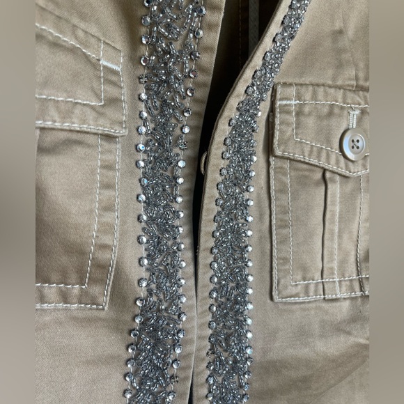 JCrew Bohemian Cargo Jeweled Beaded Jacket - Picture 2 of 5